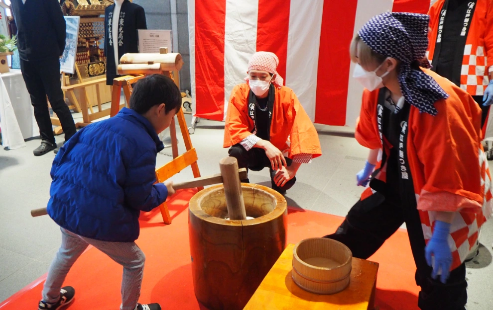 餅つきイベント