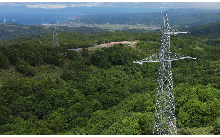 上ノ国風力発電所電気設備
