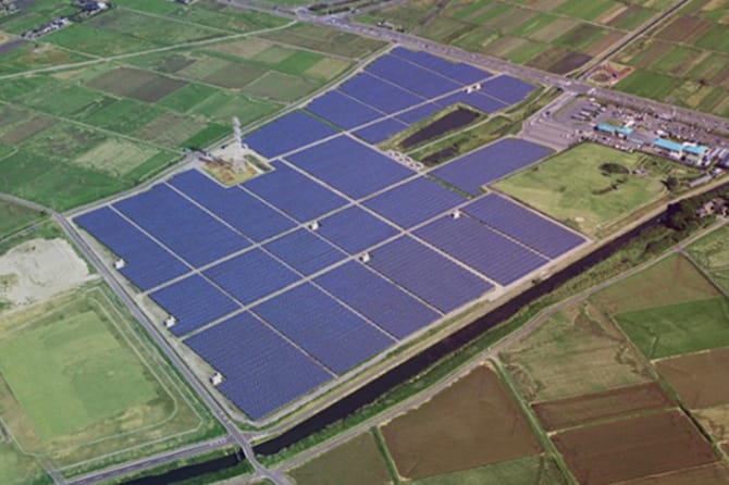 太陽光発電の画像